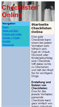 Mobile Screenshot of checklisten-online.net